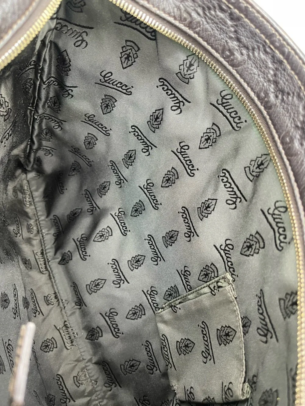 GUCCI Guccisima GG Logo Crossbody Shoulder Bag